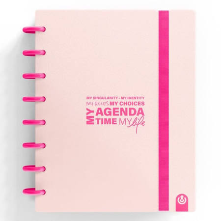 Εικόνα της My Planner Carchivo Ingeniox Α5 με 80φ αποσπώμενα Ροζ Παστέλ & Νέον Ροζ 66053525