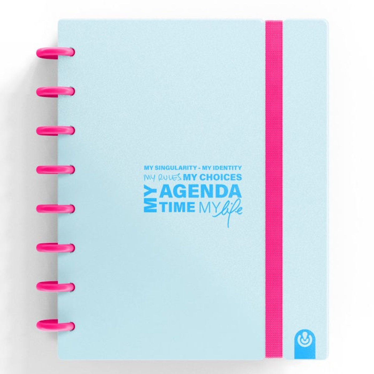 Εικόνα της My Planner Carchivo Ingeniox Α5 με 80φ αποσπώμενα Μπλε Παστέλ & Νέον Ροζ 66053530