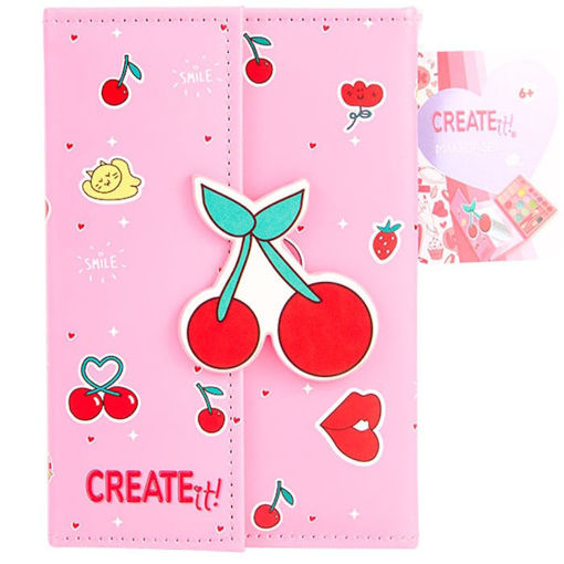 Εικόνα της Create it! Σετ Μακιγιάζ Βιβλίο με Μαγνητικό Κλείσιμο Cherry 884526V1