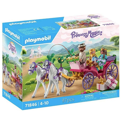 Εικόνα της Playmobil Princess Magic Βόλτα με την πριγκιπική άμαξα 71846