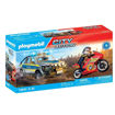 Εικόνα της Playmobil City Action Αστυνομικό όχημα Pickup και μοτοσυκλέτα 71875