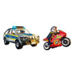 Εικόνα της Playmobil City Action Αστυνομικό όχημα Pickup και μοτοσυκλέτα 71875