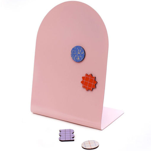 Εικόνα της Μαγνητικός πίνακας σημειώσεων Kikkerland Inkerie Ροζ INK21-PK