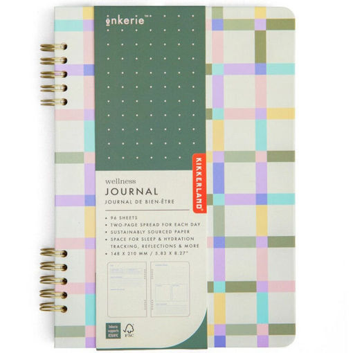 Εικόνα της Ημερολόγιο Wellness Kikkerland INK50-F