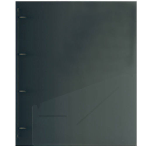 Εικόνα της Κλασέρ Typotrast P.P. 4/κρικ Α4 3/ράχη μαύρο FP15143-01