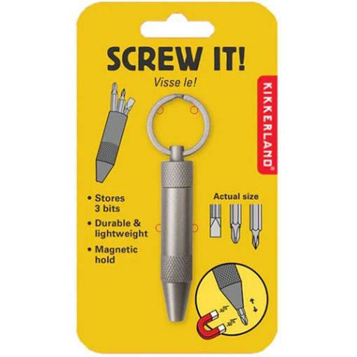 Εικόνα της Μπρελόκ - Κατσαβίδι Kikkerland KR104