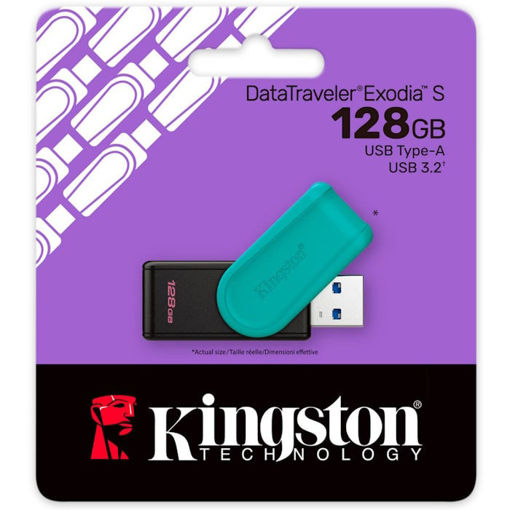 Εικόνα της Kingston USB 128GB 3.2΄ DataTraveler Exodia S DTXS