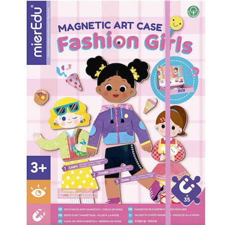 Εικόνα της Μαγνητικό Σετ Δημιουργίας Mieredu - Magnetic Art Case - Fashion ME155