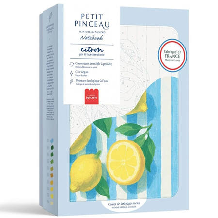 Εικόνα της Σετ ζωγραφικής La Petite Epicerie με αριθμούς - Lemons 350904