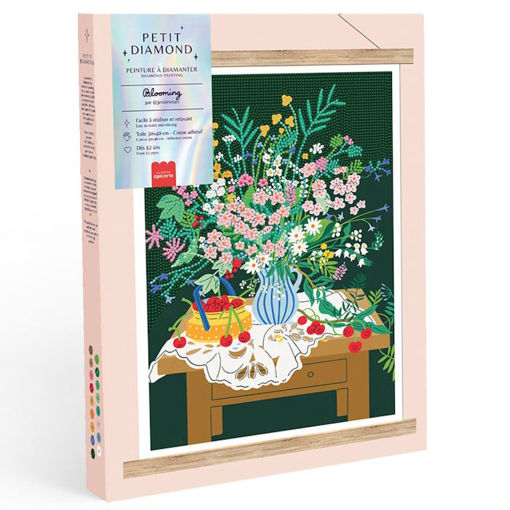 Εικόνα της Little Diamond Kit - Diamond Painting Colorful Blooming La Petite 352008
