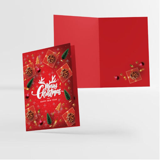 Εικόνα της Κάρτα Ευχετήρια Typotrust Χριστουγέννων Foil 12x17cm με φάκελο