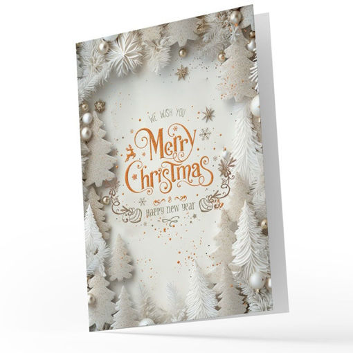 Εικόνα της Κάρτα Ευχετήρια Typotrust Χριστουγέννων Foil 12x17cm με φάκελο