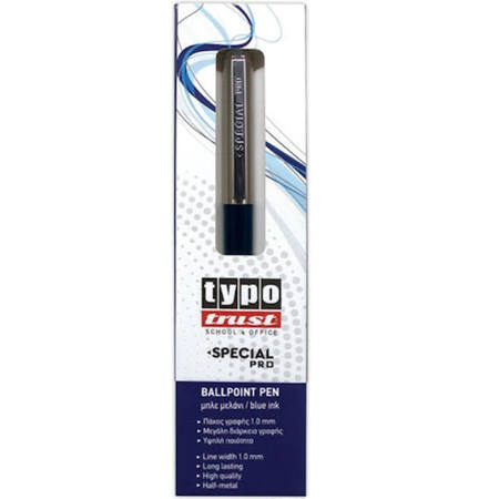 Εικόνα της Στυλό Διαρκείας Special Μπλέ PRO RT Half Metal 1.0mm