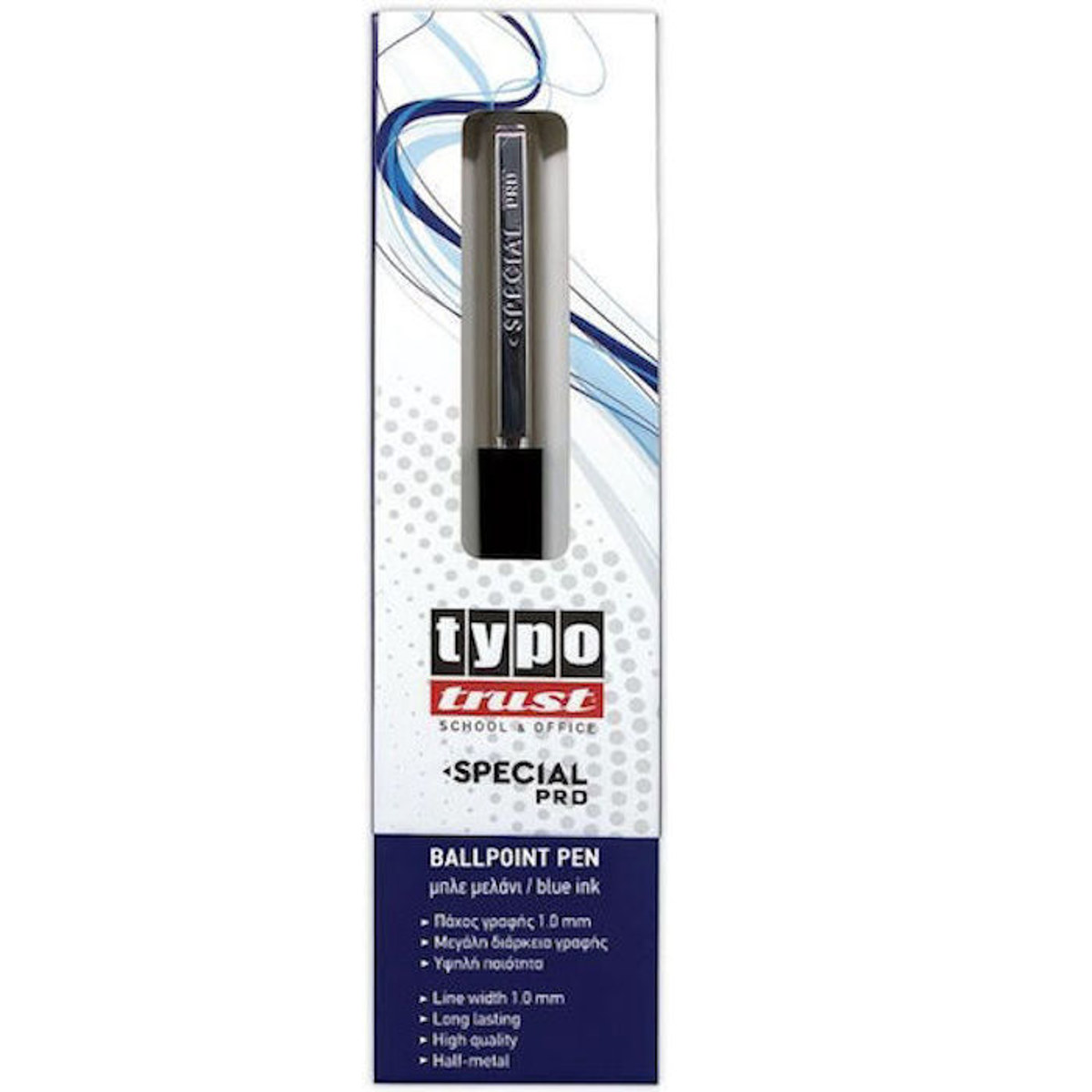 Εικόνα της Στυλό Διαρκείας Special Μαύρο PRO RT Half Metal 1.0mm