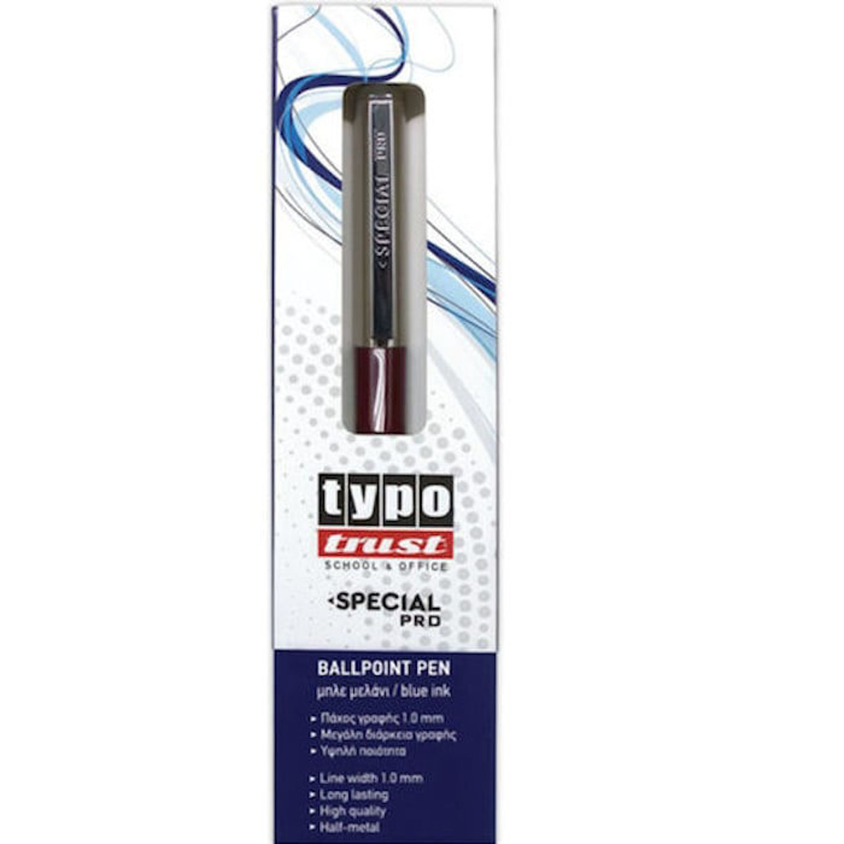 Εικόνα της Στυλό Διαρκείας Special Μπορντώ PRO RT Half Metal 1.0mm