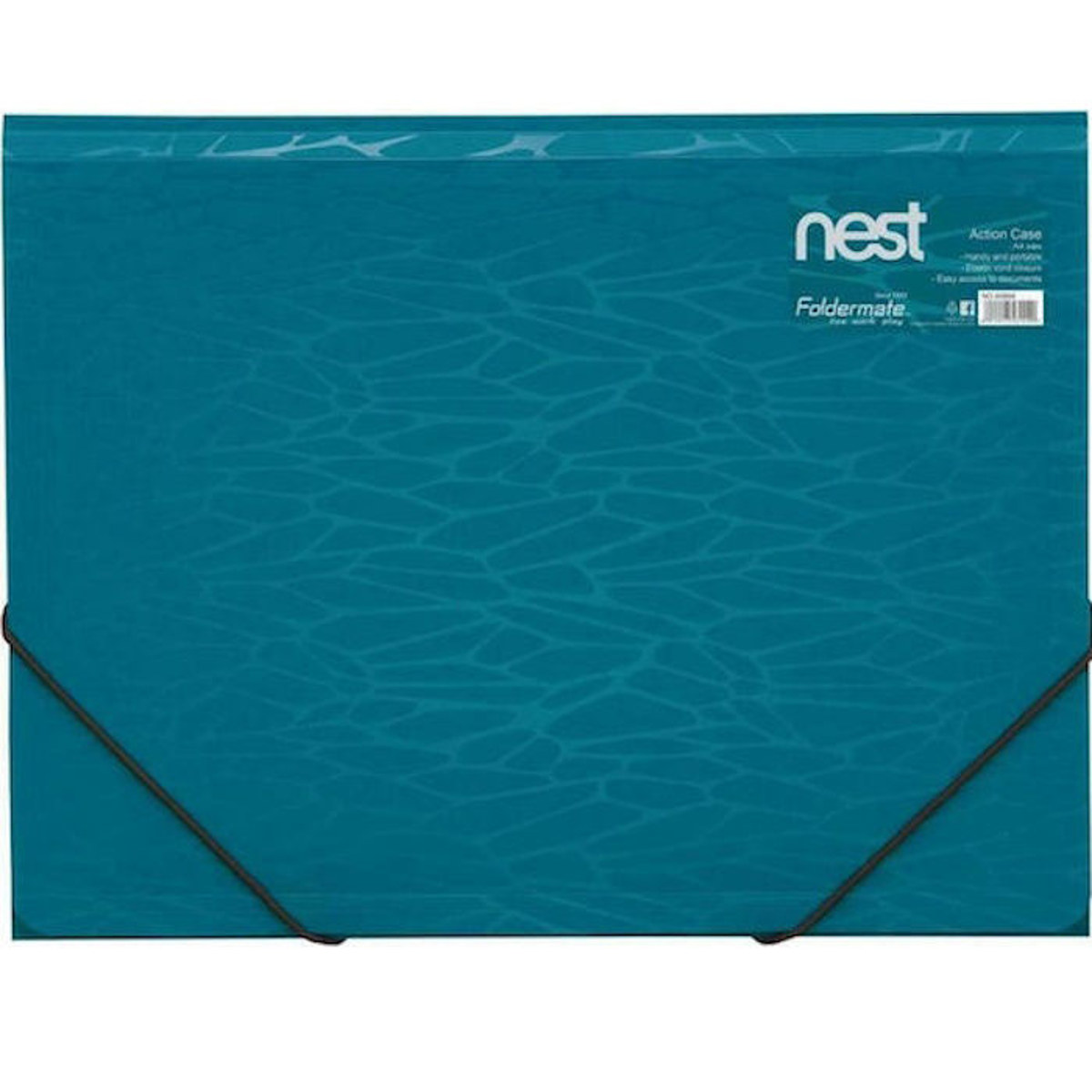 Εικόνα της Φάκελος 13 θέσεων Foldermate nest Α4 με λάστιχο 11098 μπλε