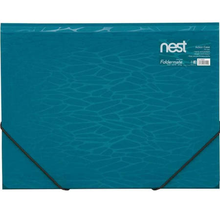 Εικόνα της Φάκελος 13 θέσεων Foldermate nest Α4 με λάστιχο 11098 μπλε