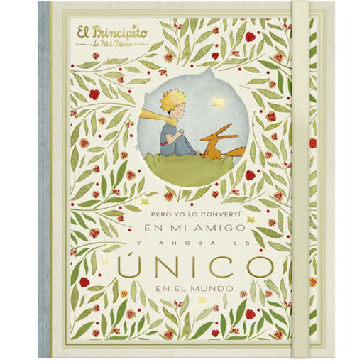 Εικόνα της Σημειωματάριο σκληρό Premium Paper Μικρός Πρίγκιπας 21x18 cm.