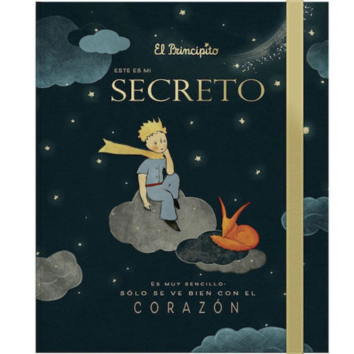 Εικόνα της Σημειωματάριο σκληρό Premium Paper Μικρός Πρίγκιπας 21x18 cm.