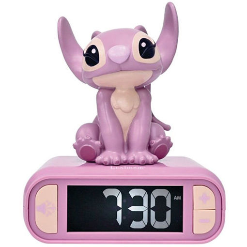 Εικόνα της Ψηφιακό Ξυπνητήρι Lexibook Angel 3D με Φωτάκι Νυκτός RL800D1