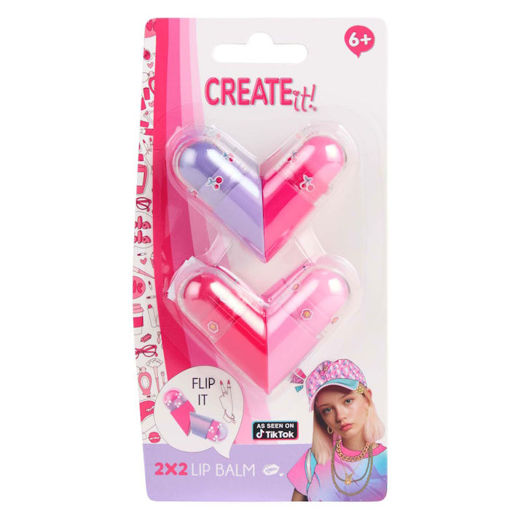 Εικόνα της Create it! Lip Balm Flip Καρδιά 841003