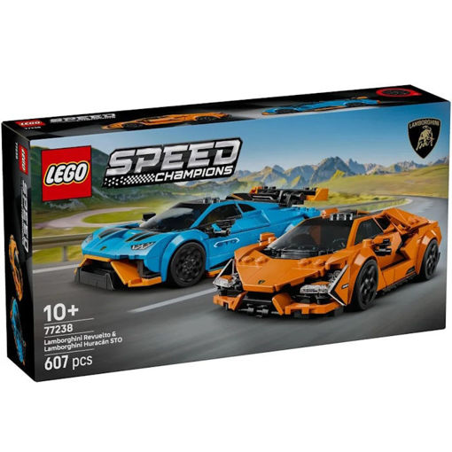 Εικόνα της Lego Speed Champions Lamborghini Revuelto & Hucaran STO 77238