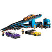 LEGO City φορτηγό μεταφοράς αυτοκινήτων με 3 σπορ αμάξια 60408 διαθέσιμο στο Lichnaribooks