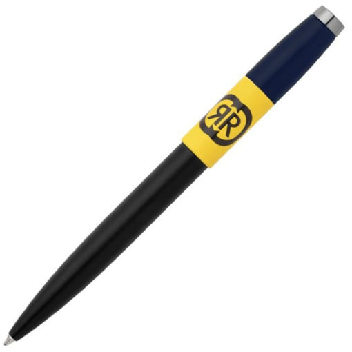 Εικόνα της Στυλό Cerruti Ballpoint Brick Yellow Black Navy 176569