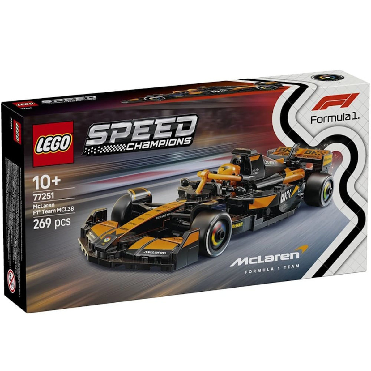 Εικόνα της Lego Speed Champions Mclaren F1 Team MCL38 Race Car 77251