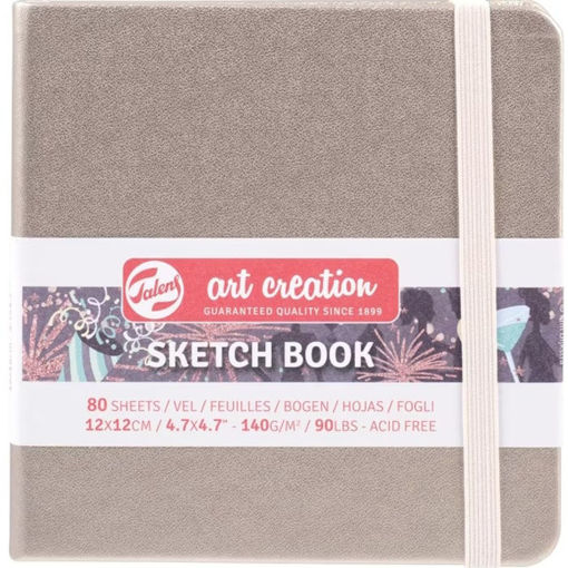 Εικόνα της Sketchbook Talens 12x12cm 80pages note 140g/m2 Art Creation 1129314244M