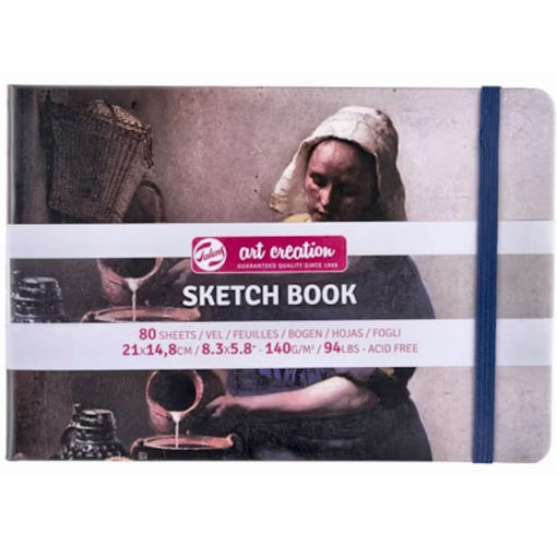 Εικόνα της Sketchbook Talens 21x15cm 80pages note 140g/m2 Art Creation The Milkmaid 1129314355M