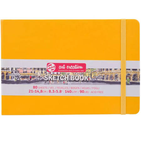 Εικόνα της Sketchbook Talens 21x15cm 80pages note 140g/m2 Art Creation Yellow 1129314115M
