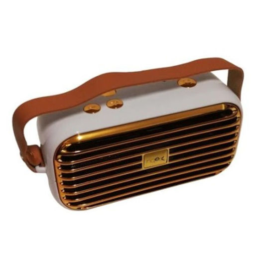 Εικόνα της Ηχείο Vintage Radio λευκό 16w 166NQ9031