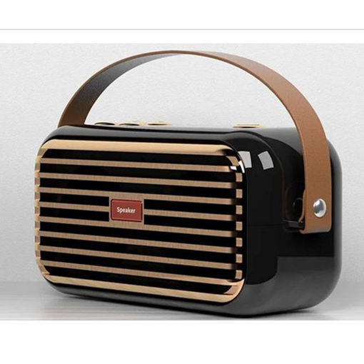 Εικόνα της Ηχείο Vintage Radio μαύρο 16w 166NQ9032