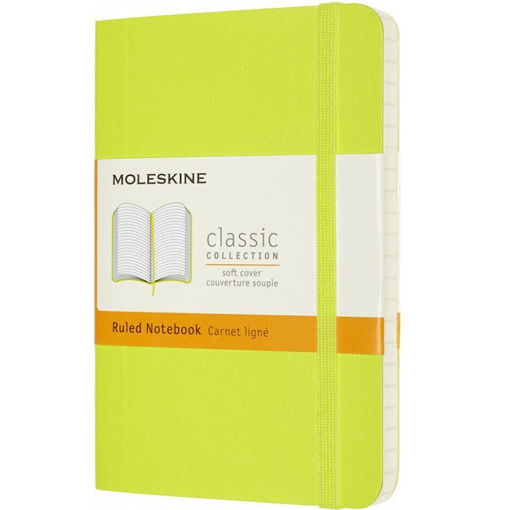 Εικόνα της Σημειωματάριο Ruled Moleskine 9x14cm Lemon Soft