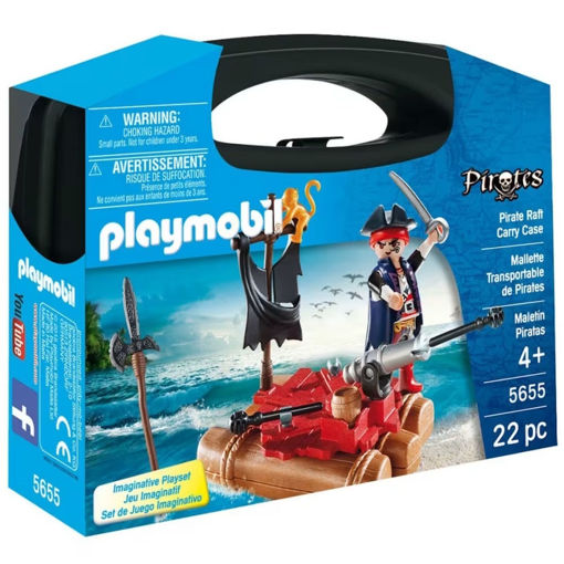 Εικόνα της Playmobil Pirates Βαλιτσάκι Πειρατής Σχεδία 5655