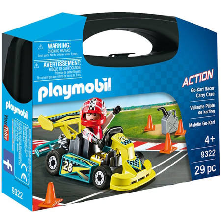 Εικόνα της Playmobil Sports Βαλιτσάκι Go-Kart 9322