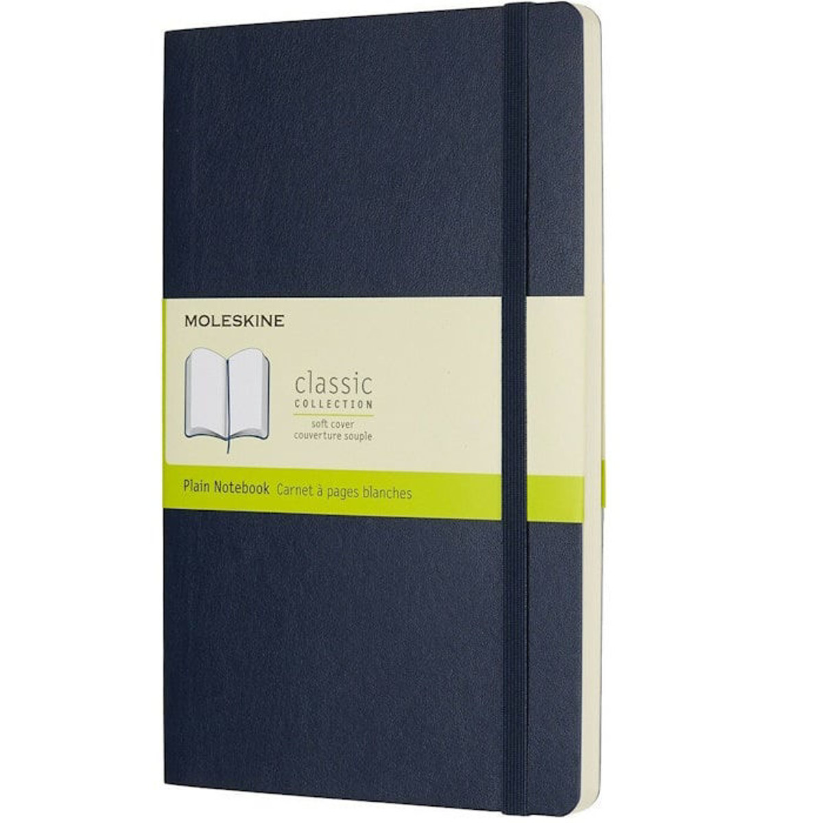 Εικόνα της Σημειωματάριο Plain Moleskine 13x21cm Sapphire Blue Soft