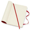 Εικόνα της Σημειωματάριο Ruled Moleskine 9x14cm Scarlet Red Soft
