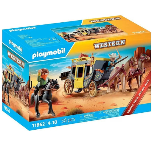 Εικόνα της Playmobil Western Άμαξα Άγριας Δύσης 71862