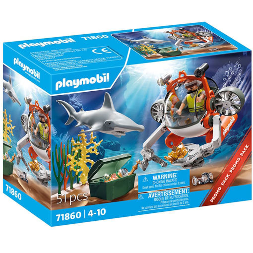 Εικόνα της Playmobil Promo-Packs Υποβρύχιο κυνήγι θησαυρού 71860