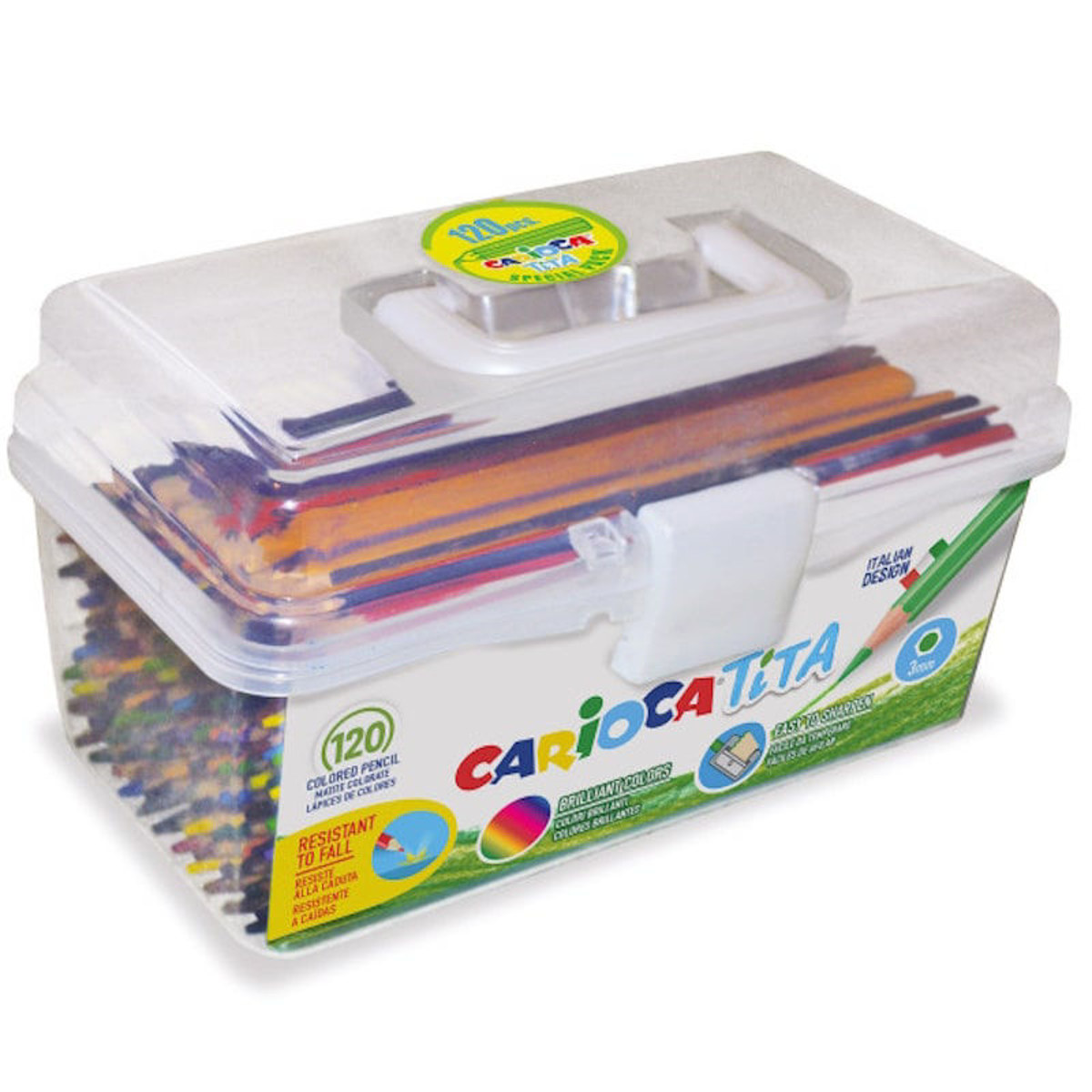 Εικόνα της Ξυλομπογιές Carioca Tita 120τεμ. special pack 42800