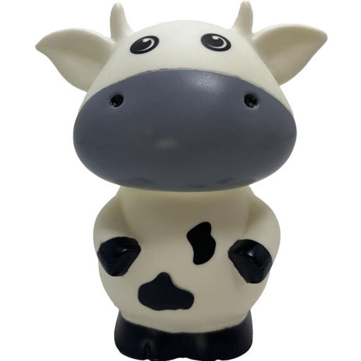 Εικόνα της Κουμπαράς Kazura αγελαδίτσα λευκό 13x13x19cm. 000710006