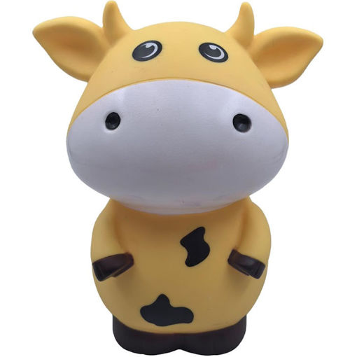 Εικόνα της Κουμπαράς Kazura αγελαδίτσα κίτρινο 13x13x19cm. 000710007