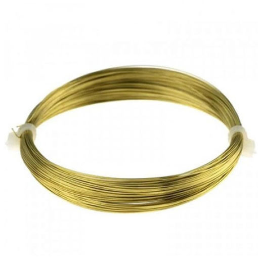 Εικόνα της Ορειχάλκινο σύρμα κατασκευών Rayher 20m 0,4mm