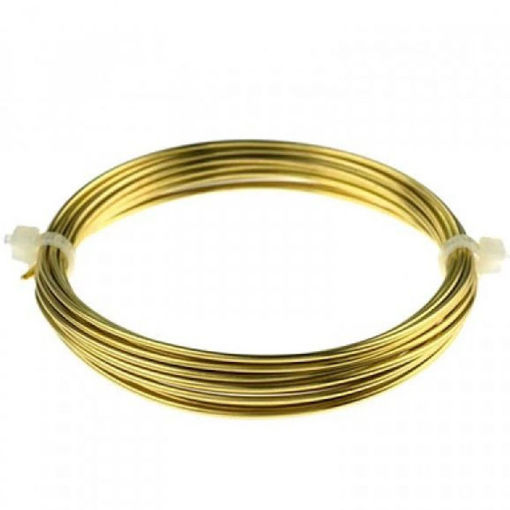 Εικόνα της Ορειχάλκινο σύρμα κατασκευών Rayher 4m 1,0mm