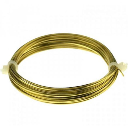 Εικόνα της Ορειχάλκινο σύρμα κατασκευών Rayher 6m 0,8mm