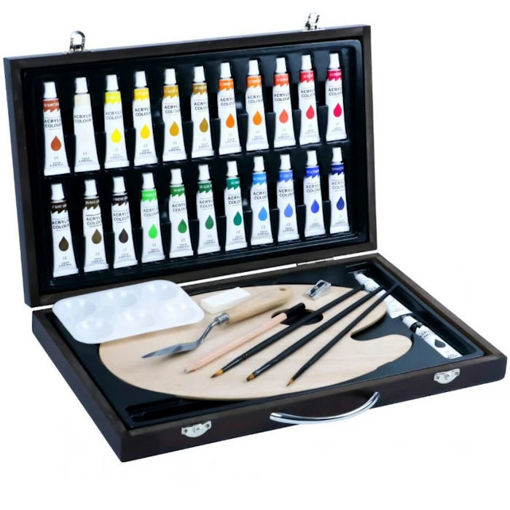 Εικόνα της Βαλιτσάκι ζωγραφικής Royal & Langnickel 25τεμ. Essentials