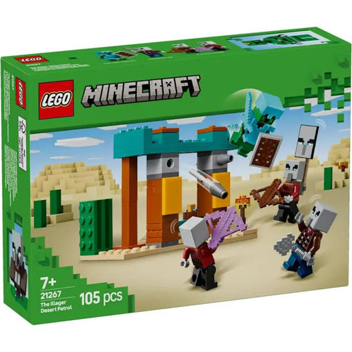 Εικόνα της Lego Minecraft The Illager Desert Patrol 21267