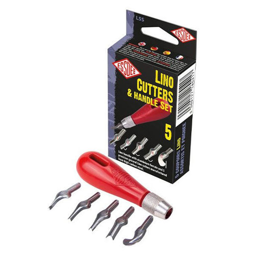 Εικόνα της Εργαλεία γλυπτικής lino cutters 5τεμ. L5s Essdee